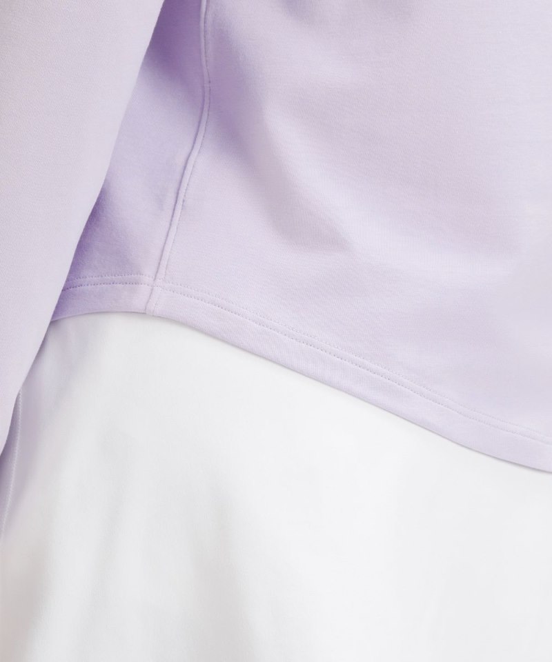 Lululemon Love Long-Sleeve Shirt Lilac Ether Online Outlet Sale
