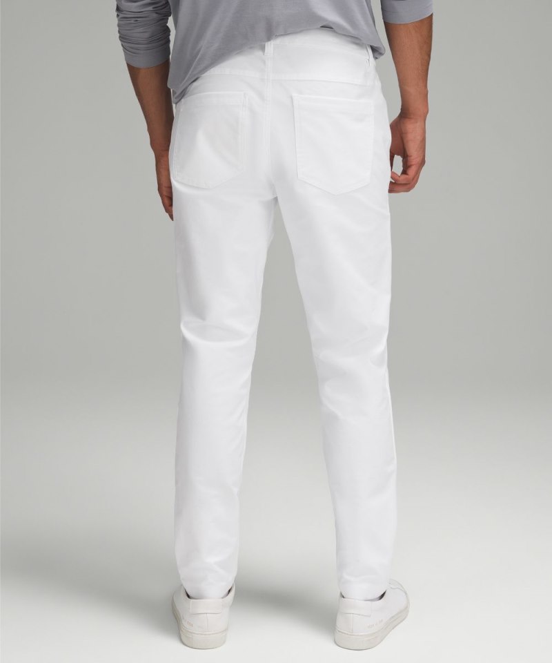 Lululemon ABC Slim-Fit 5 Pocket Pant 34" *Utilitech White Online Outlet Sale