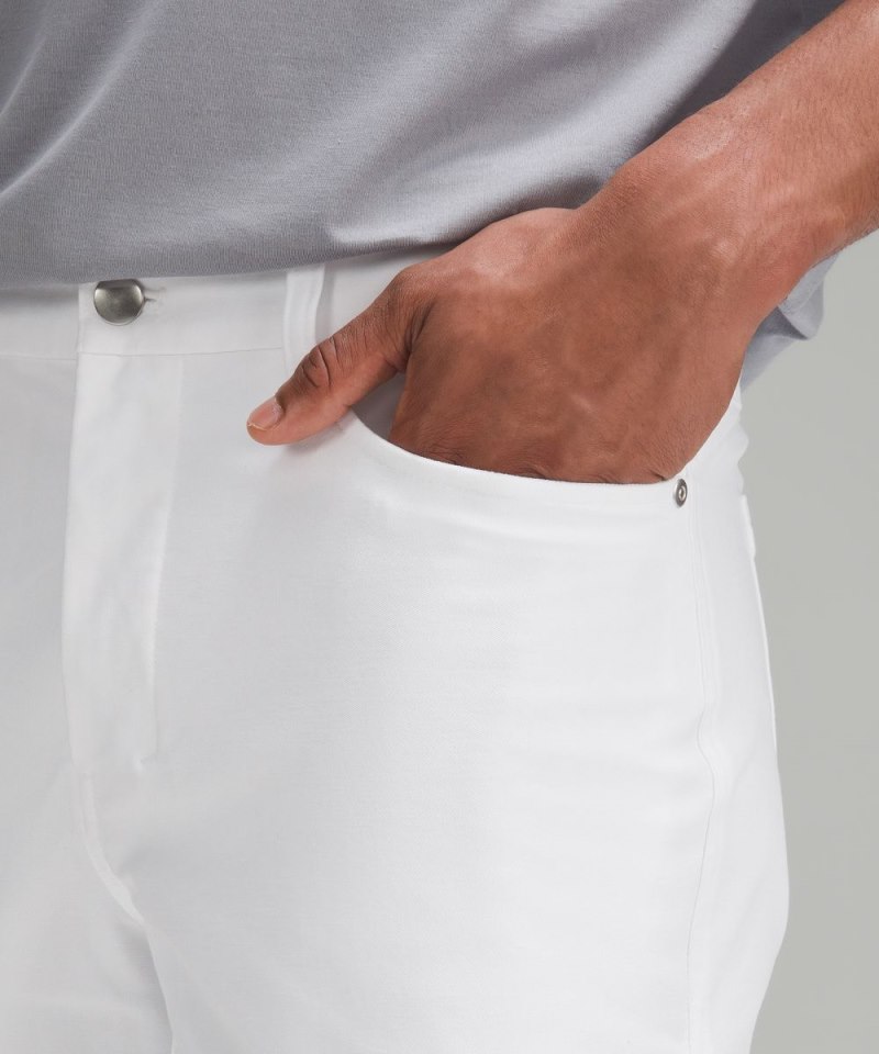 Lululemon ABC Slim-Fit 5 Pocket Pant 34" *Utilitech White Online Outlet Sale