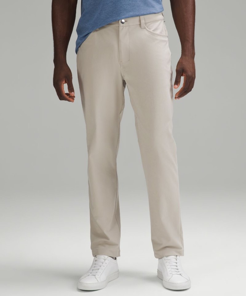 Lululemon ABC Classic-Fit 5 Pocket Pant 28"L *Warpstreme Raw Linen Online Outlet Sale