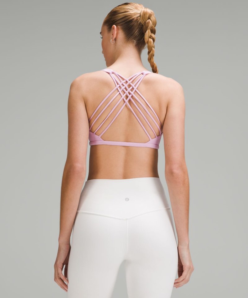 Lululemon Free to Be Bra - Wild *Light Support, A / B Cup Vitapink Online Outlet Sale