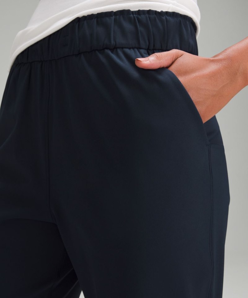 Lululemon Stretch High-Rise Cropped Pant 23" True Navy Online Outlet Sale
