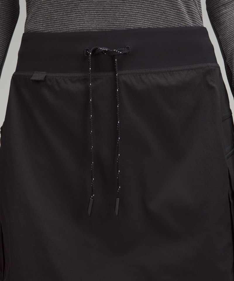 Lululemon Cargo High-Rise Hiking Skirt Black Online Outlet Sale