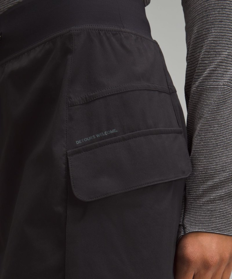Lululemon Cargo High-Rise Hiking Skirt Black Online Outlet Sale
