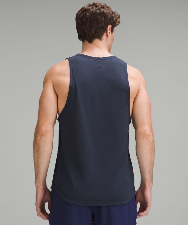 Lululemon License to Train Tank Top True Navy Online Outlet Sale
