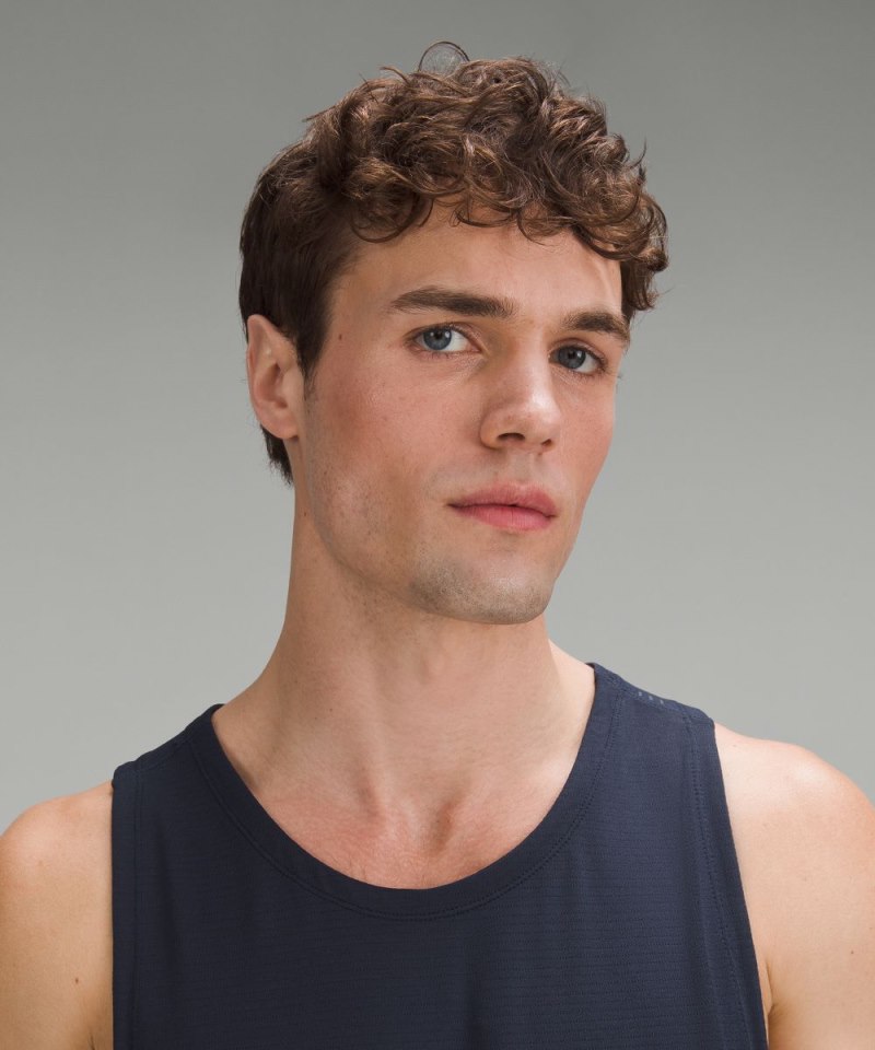 Lululemon License to Train Tank Top True Navy Online Outlet Sale
