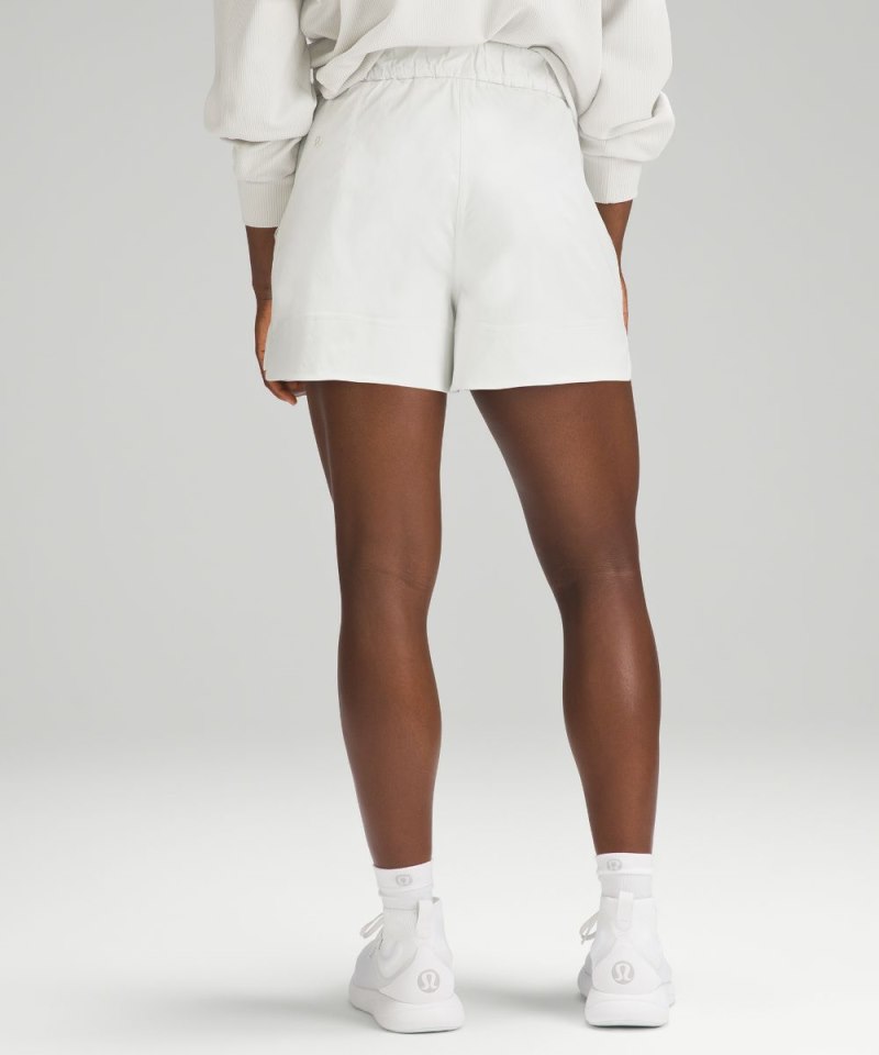Lululemon Cinchable Waist High-Rise Woven Short 3.5" Bone Online Outlet Sale