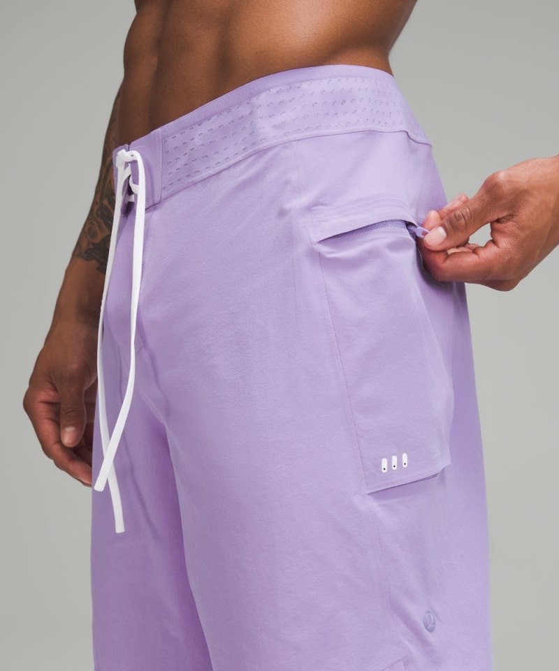 Lululemon Current State Board Short 9" Digital Lavender Online Outlet Sale