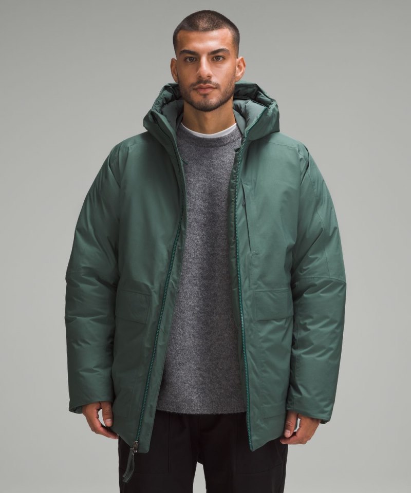 Lululemon StretchSeal Down-Filled Parka Dark Forest Online Outlet Sale
