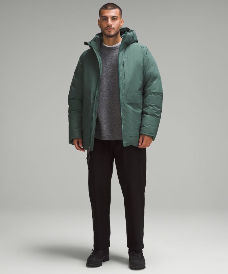 Lululemon StretchSeal Down-Filled Parka Dark Forest Online Outlet Sale