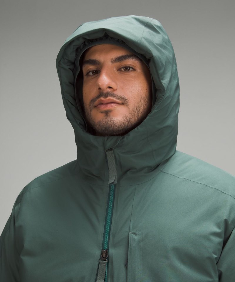 Lululemon StretchSeal Down-Filled Parka Dark Forest Online Outlet Sale