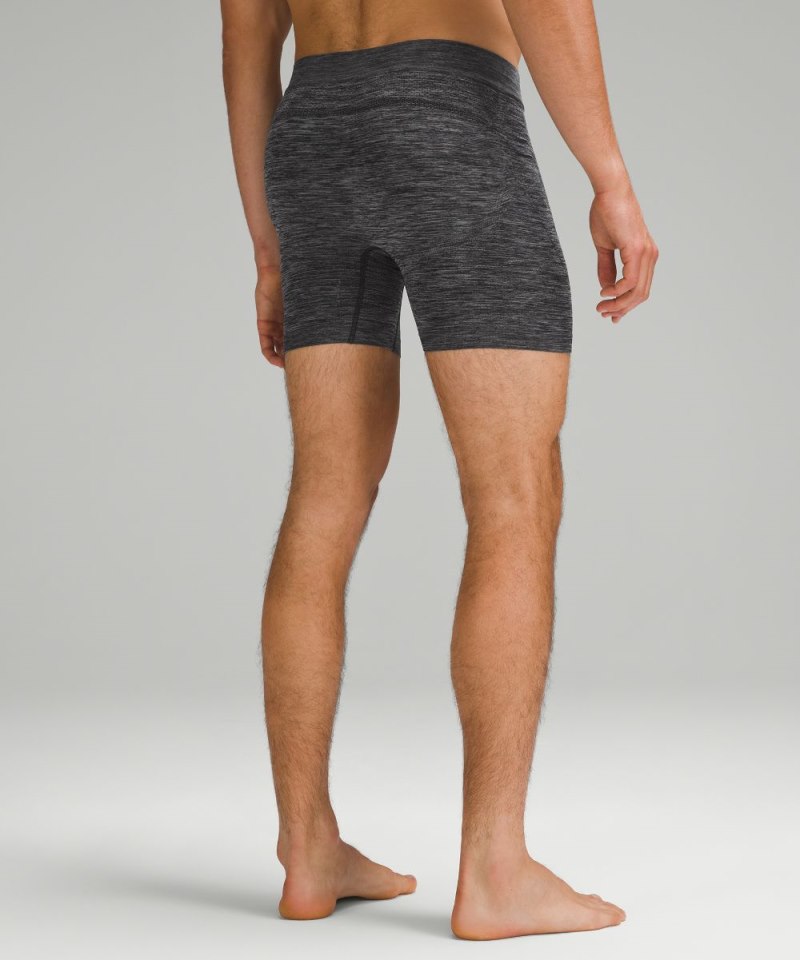 Lululemon Rapid Vent Tech Boxer 5" Heathered Core Black Online Outlet Sale