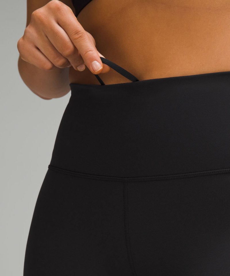 Lululemon Wunder Train Contour Fit High-Rise Tight with Pockets 25" Black Online Outlet Sale