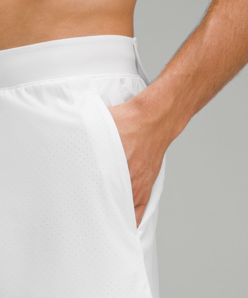Lululemon Vented Tennis Short 6" White Online Outlet Sale