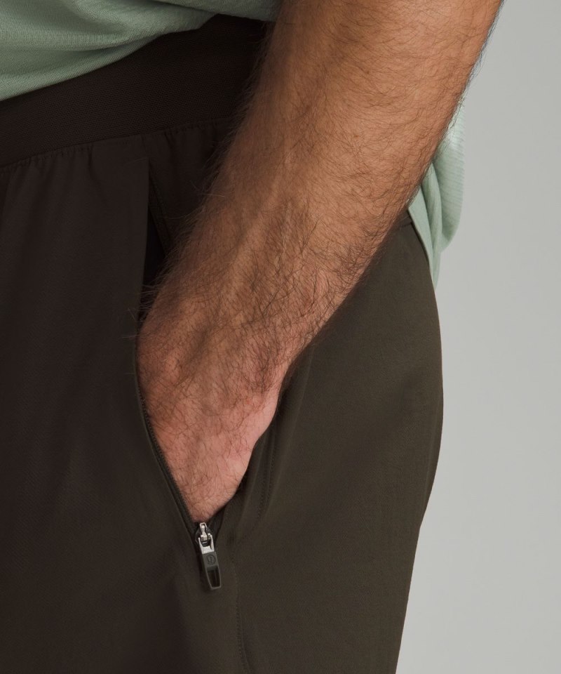 Lululemon License to Train Linerless Short 7" Dark Olive Online Outlet Sale