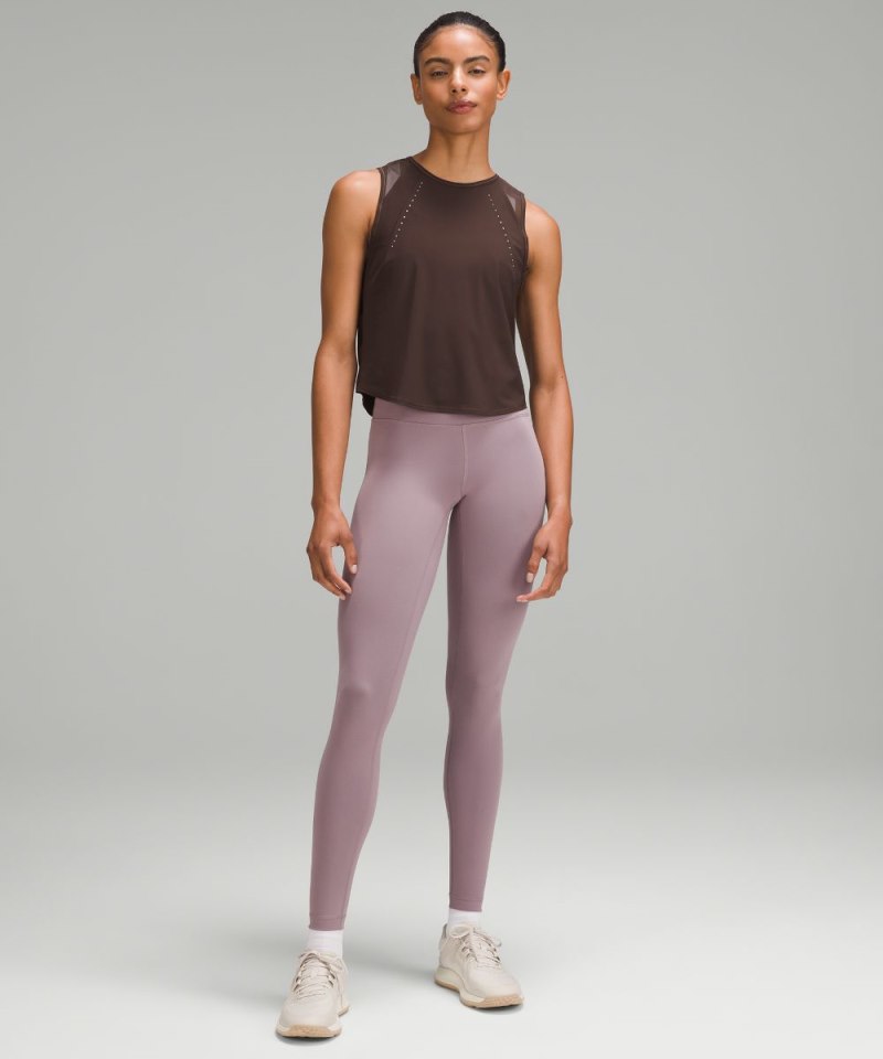 Lululemon Sculpt Cropped Tank Top Espresso (not available) Online Outlet Sale