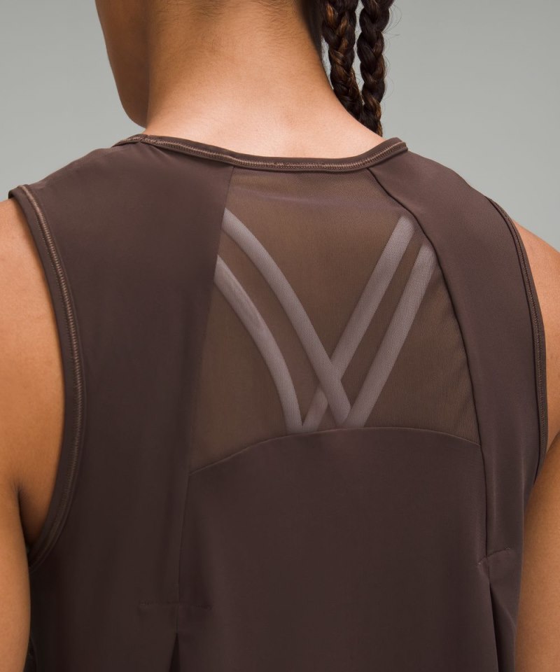 Lululemon Sculpt Cropped Tank Top Espresso (not available) Online Outlet Sale
