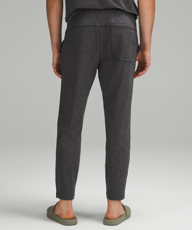 Lululemon Soft Jersey Tapered Pant Heathered Black / Heathered Graphite Grey Online Outlet Sale