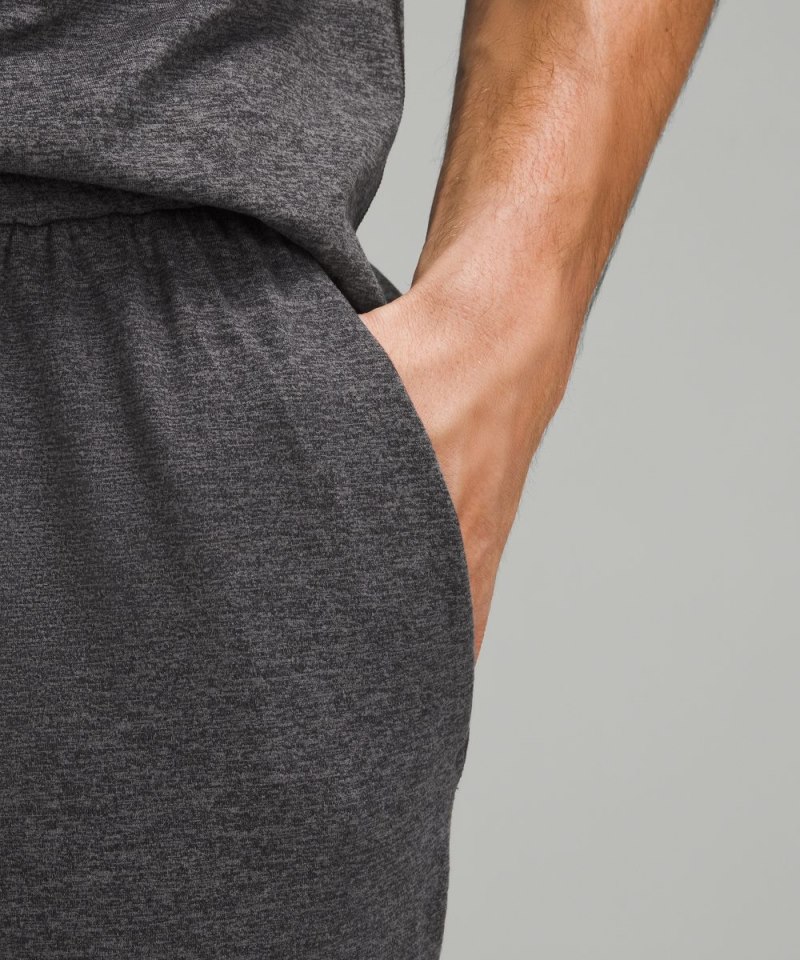 Lululemon Soft Jersey Tapered Pant Heathered Black / Heathered Graphite Grey Online Outlet Sale