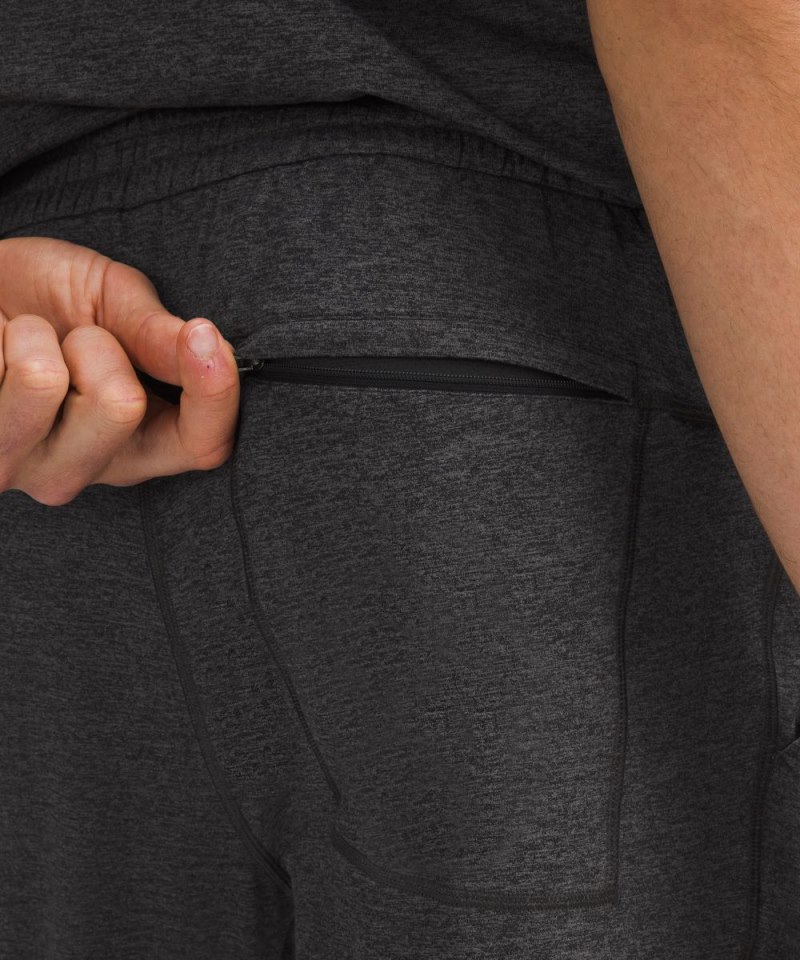 Lululemon Soft Jersey Tapered Pant Heathered Black / Heathered Graphite Grey Online Outlet Sale