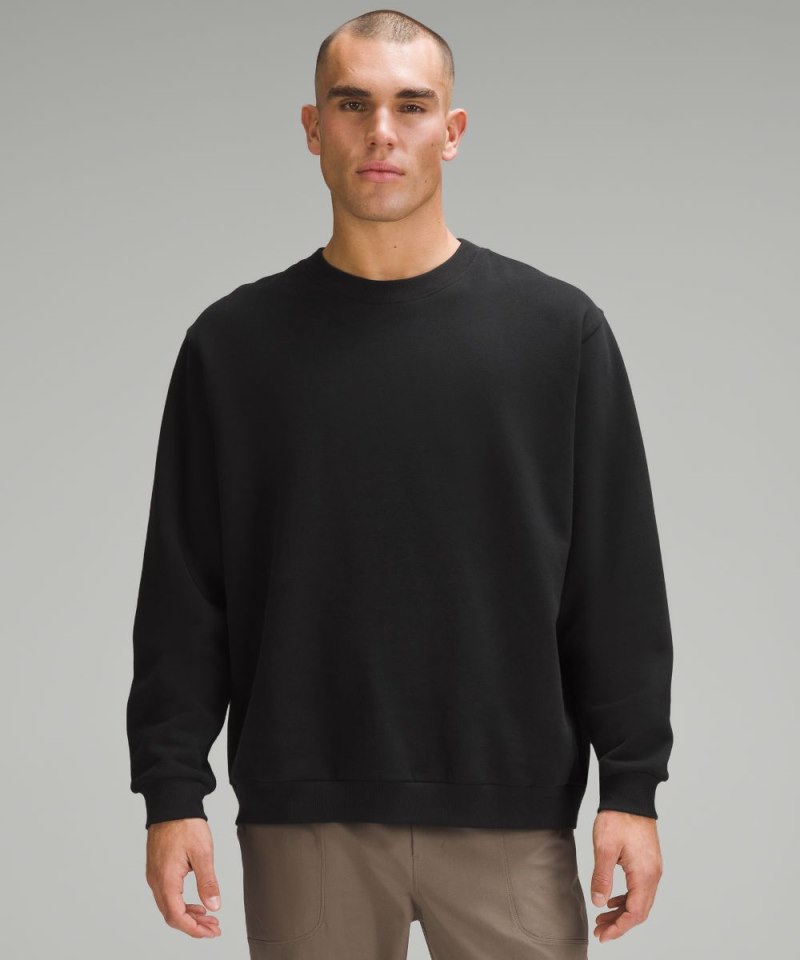 Lululemon Steady State Crew Black Online Outlet Sale