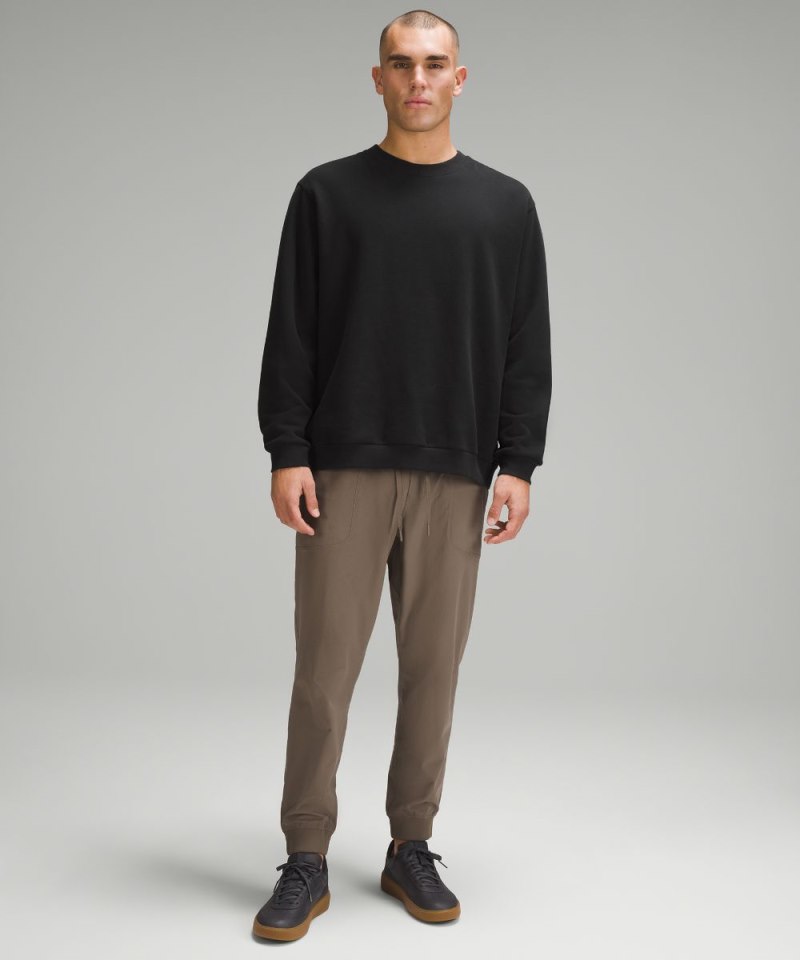 Lululemon Steady State Crew Black Online Outlet Sale