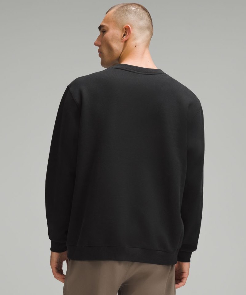 Lululemon Steady State Crew Black Online Outlet Sale