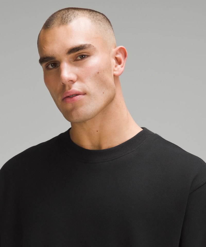 Lululemon Steady State Crew Black Online Outlet Sale