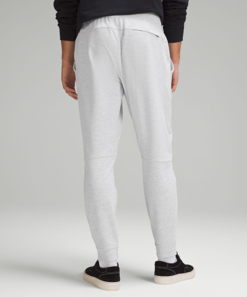 Lululemon City Sweat Jogger *Shorter Heathered Ultra Light Grey / Sea Salt Online Outlet Sale