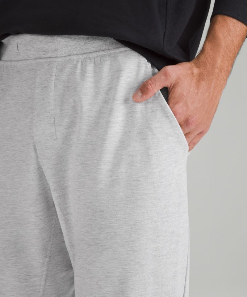 Lululemon City Sweat Jogger *Shorter Heathered Ultra Light Grey / Sea Salt Online Outlet Sale