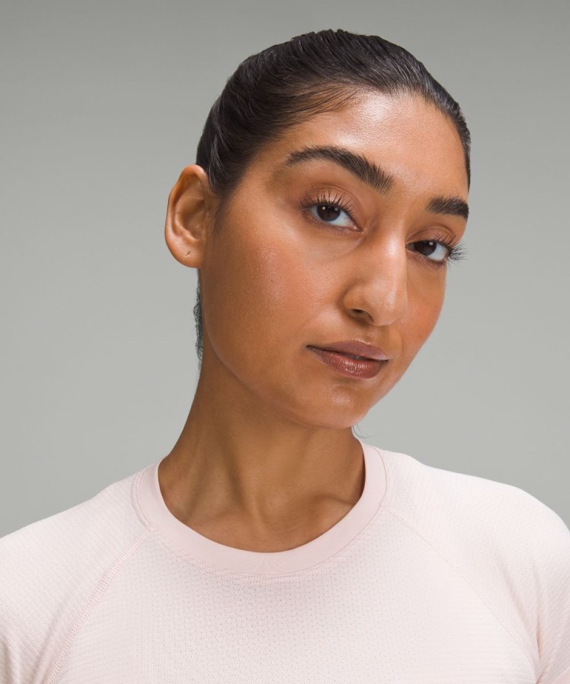 Lululemon Swiftly Tech Cropped Short-Sleeve Shirt 2.0 Strawberry Milkshake / Strawberry Milkshake (not available) Online Outlet Sale