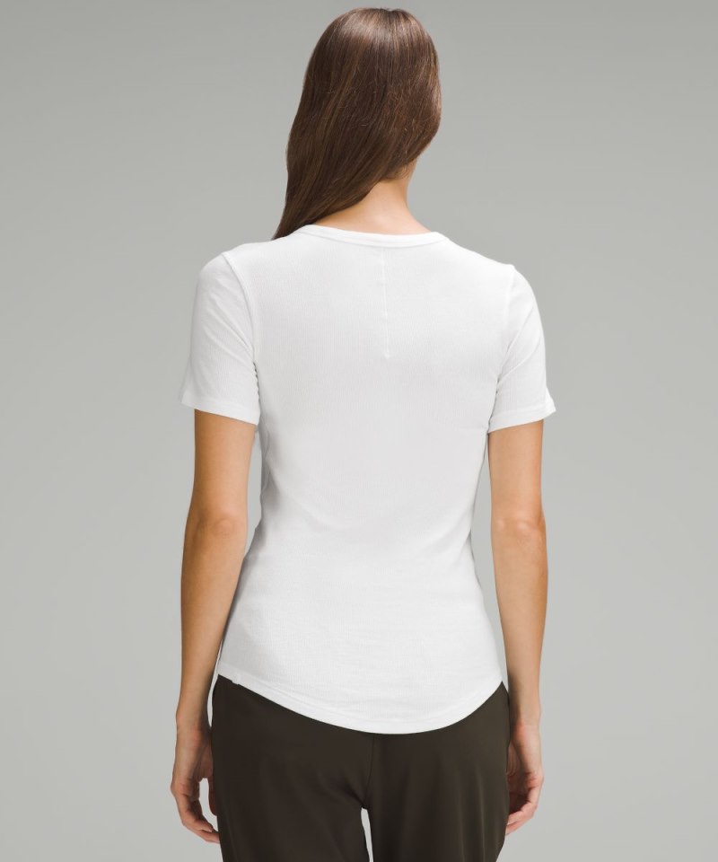 Lululemon Hold Tight Short-Sleeve Shirt White Online Outlet Sale