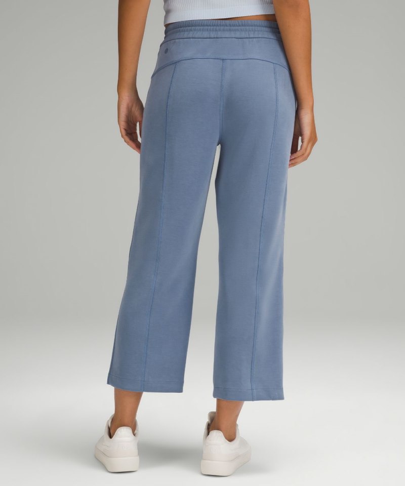 Lululemon Softstreme High-Rise Straight-Leg Cropped Pant Oasis Blue Online Outlet Sale