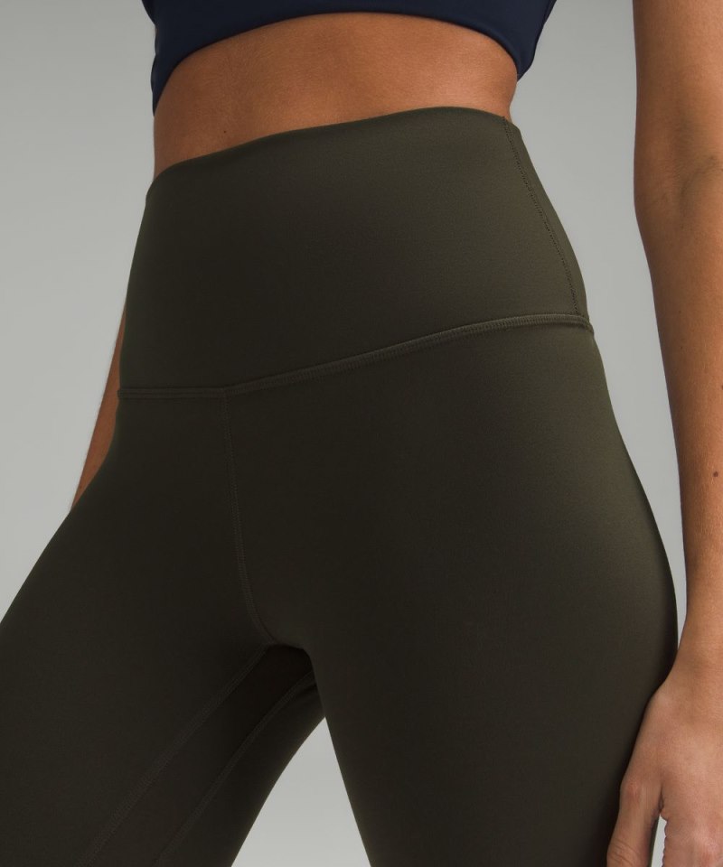 Lululemon lululemon Align™ High-Rise Pant 25" Dark Olive Online Outlet Sale