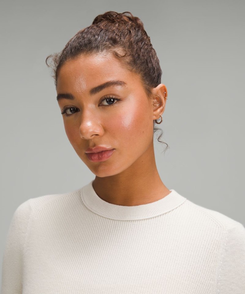 Lululemon Take It All In Cotton-Blend Sweater White Opal Online Outlet Sale