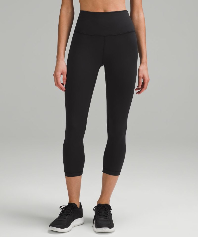 Lululemon Wunder Train High-Rise Crop 21" Black Online Outlet Sale