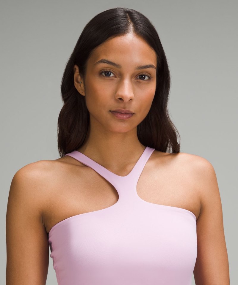 Lululemon Bend This V and Racer Bra *Light Support, A-C Cups Vitapink Online Outlet Sale