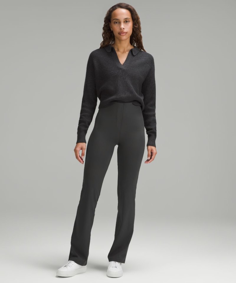 Lululemon Smooth Fit Pull-On High-Rise Pant *Tall Graphite Grey Online Outlet Sale