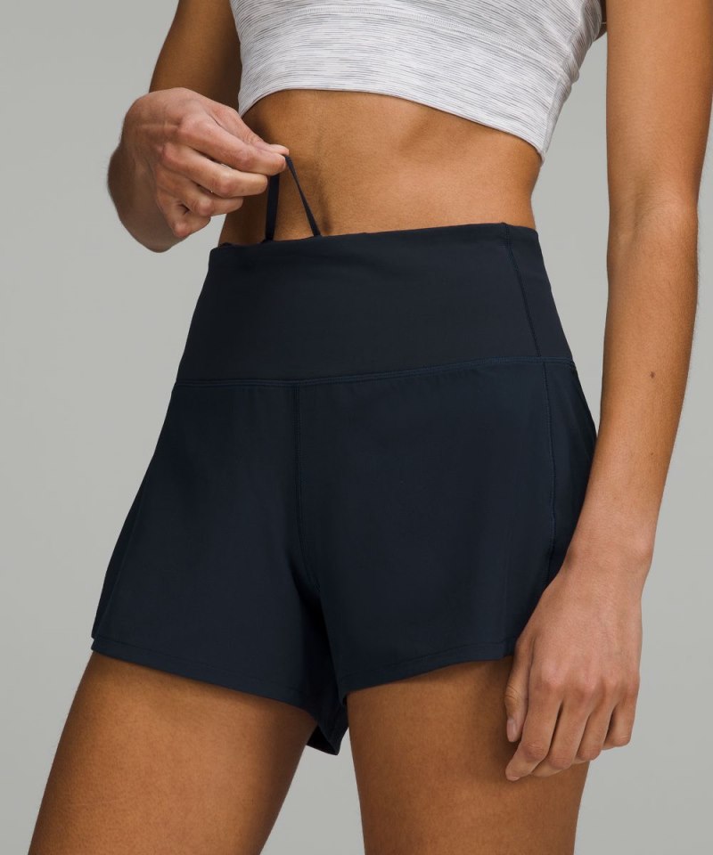 Lululemon Speed Up High-Rise Lined Short 4" True Navy Online Outlet Sale