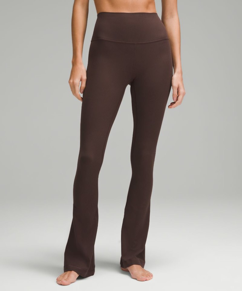 Lululemon lululemon Align™ Ribbed Mini-Flare Pant *Extra Short Espresso (not available) Online Outlet Sale