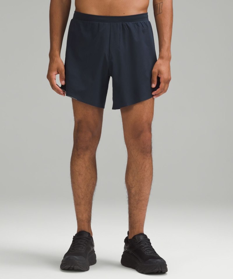 Lululemon Fast and Free Linerless Short 6" True Navy Online Outlet Sale
