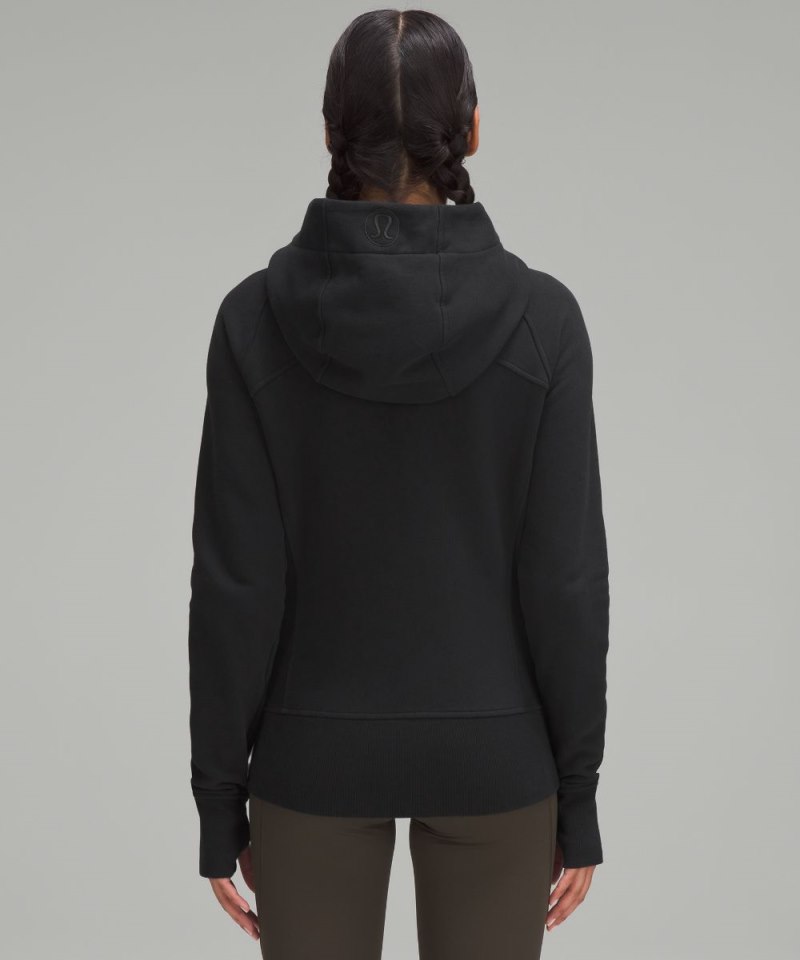 Lululemon Scuba Full-Zip Hoodie Black Online Outlet Sale