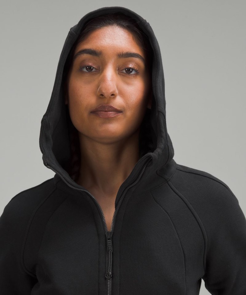 Lululemon Scuba Full-Zip Hoodie Black Online Outlet Sale