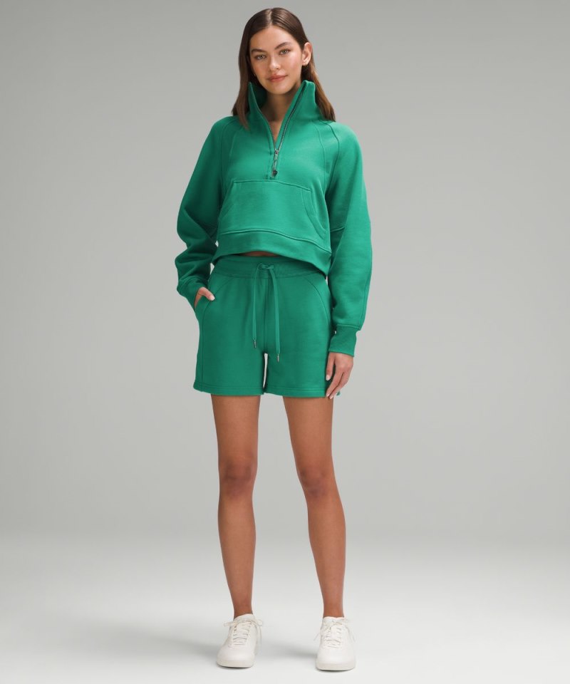 Lululemon Scuba High-Rise Short 5" Cascadia Green Online Outlet Sale