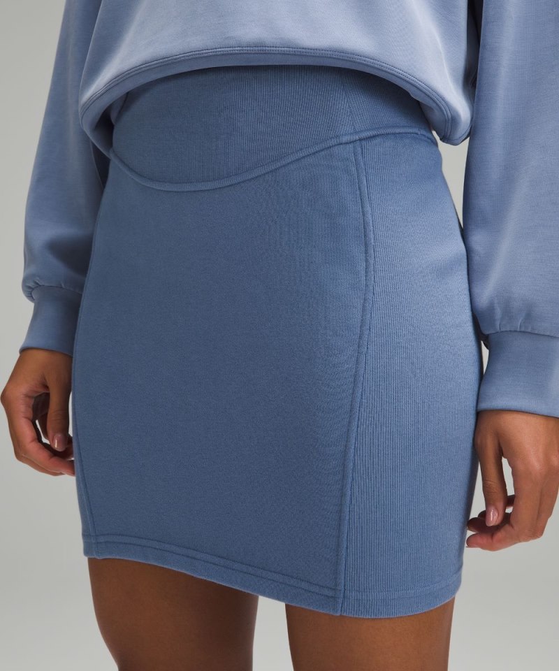 Lululemon Scuba High-Rise Mini Skirt Oasis Blue Online Outlet Sale