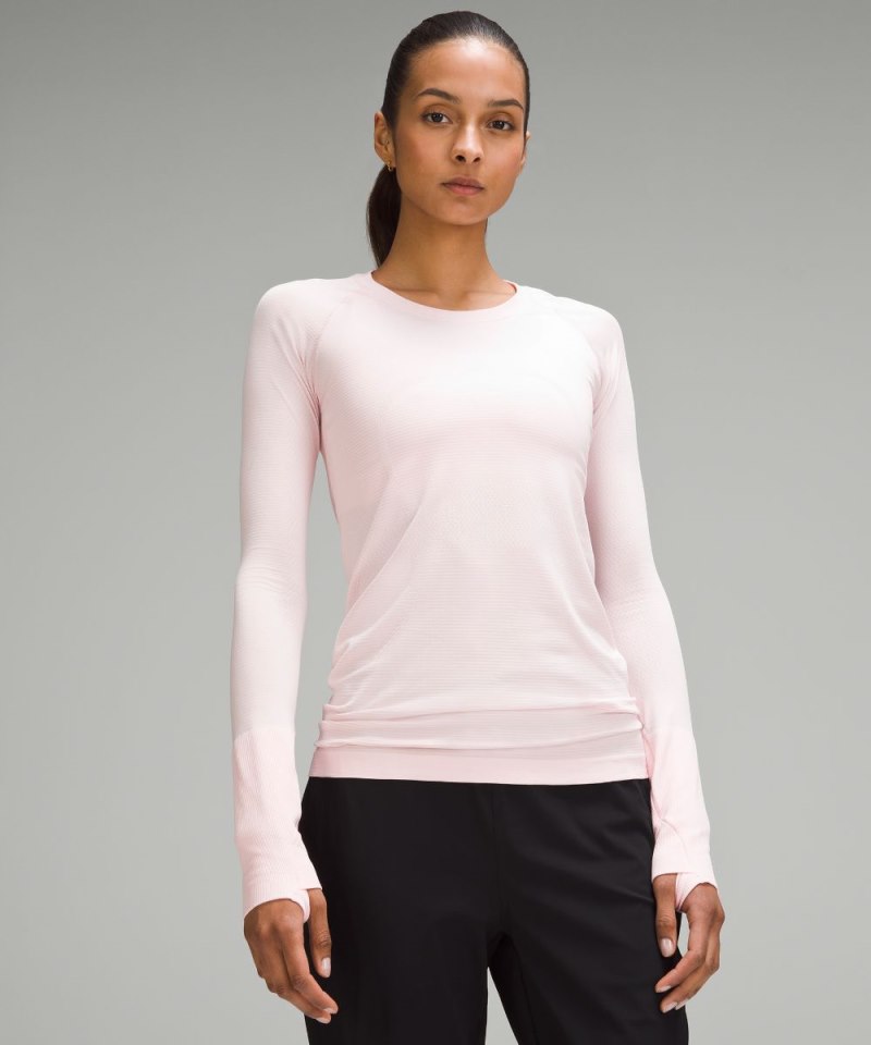 Lululemon Swiftly Tech Long-Sleeve Shirt 2.0 Strawberry Milkshake / Strawberry Milkshake (not available) Online Outlet Sale