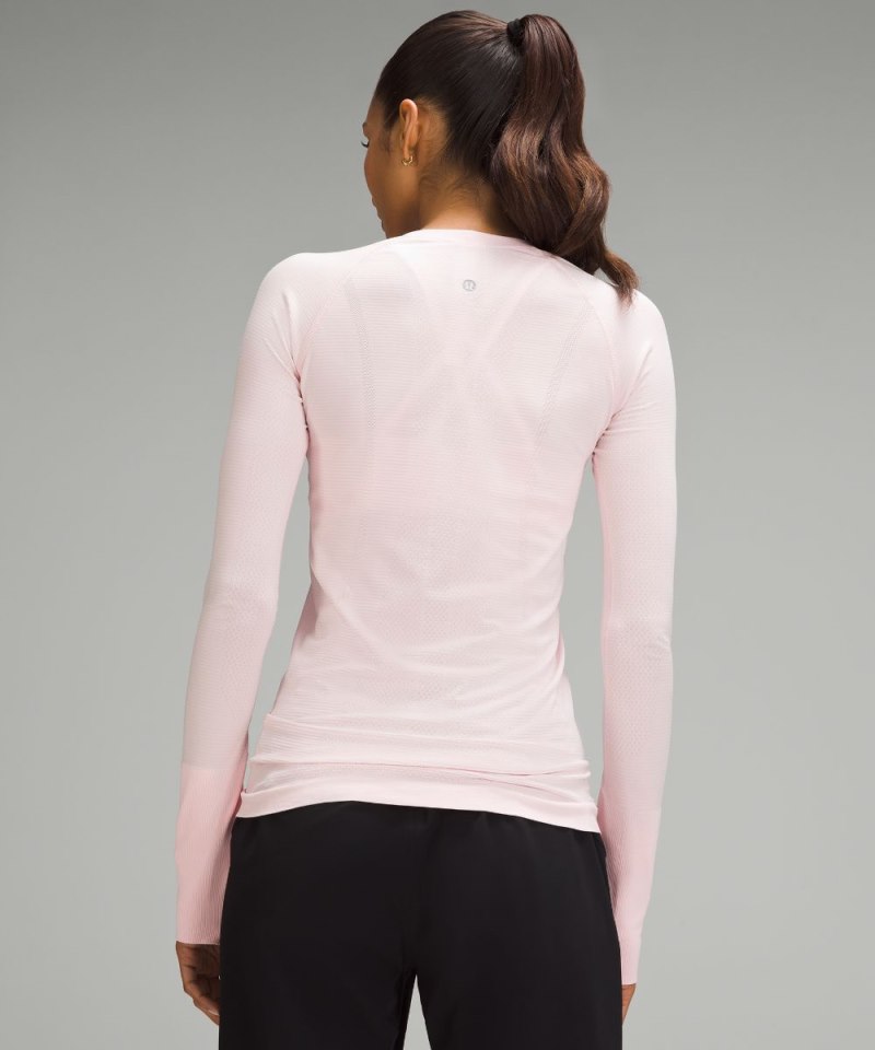 Lululemon Swiftly Tech Long-Sleeve Shirt 2.0 Strawberry Milkshake / Strawberry Milkshake (not available) Online Outlet Sale