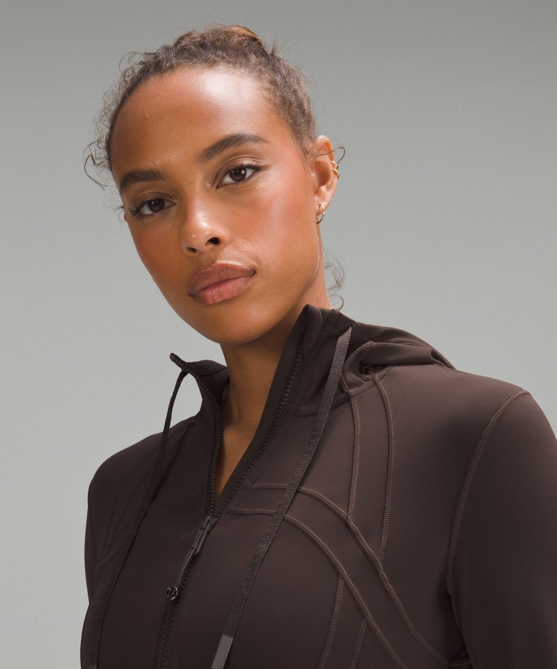 Lululemon Hooded Define Jacket *Nulu Espresso Online Outlet Sale