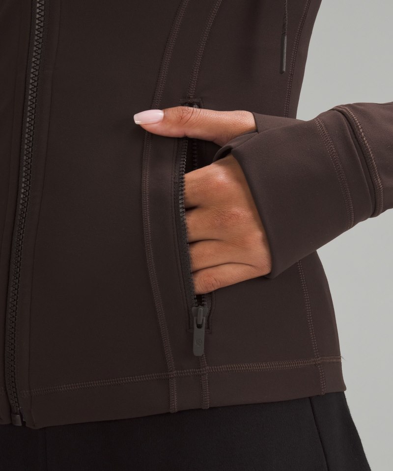 Lululemon Hooded Define Jacket *Nulu Espresso Online Outlet Sale