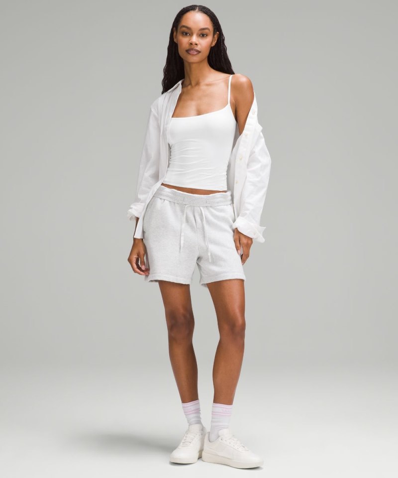 Lululemon Wundermost Ultra-Soft Nulu Spaghetti-Strap Cami Tank Top White Online Outlet Sale